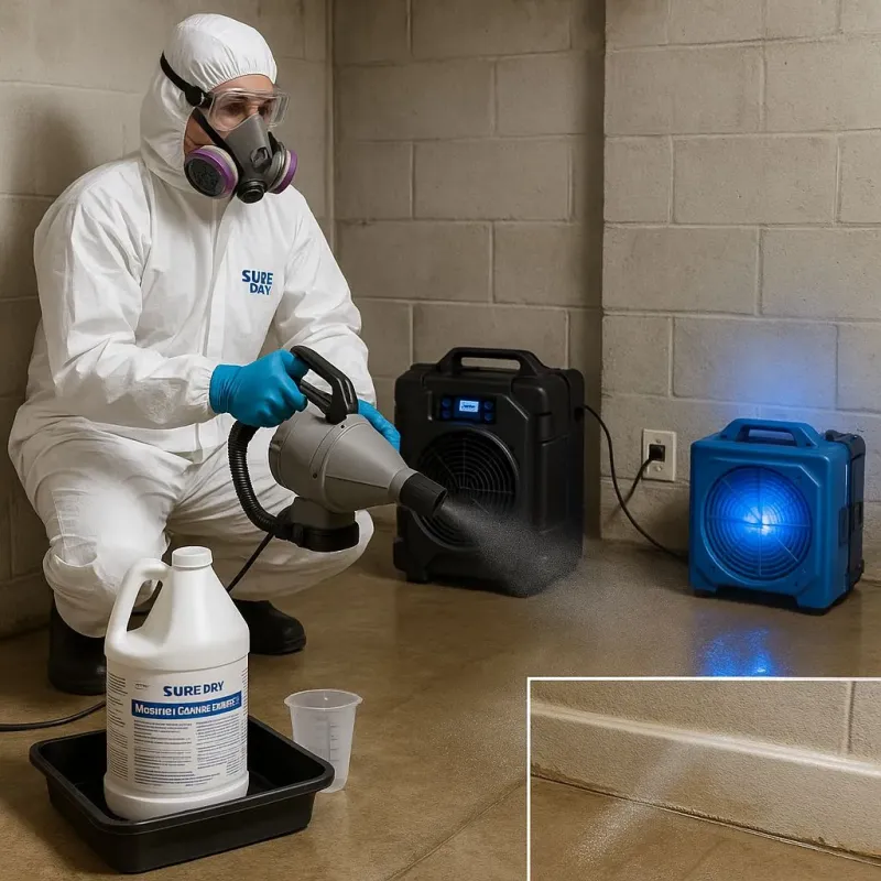 Sanitization and Odor Removal process in Cumberland County, PA