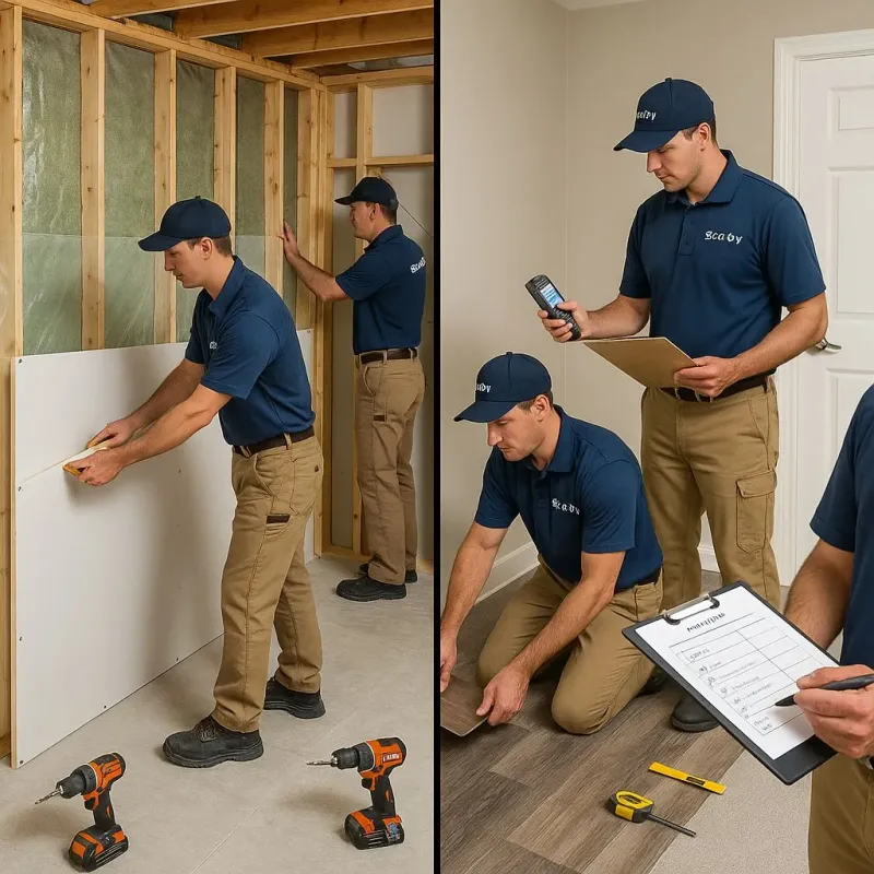 Repairs and Reconstruction process in Cumberland County, PA